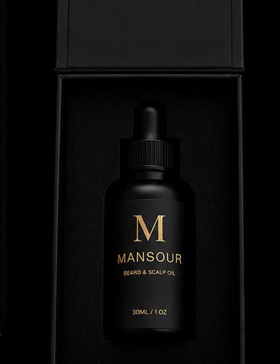 MANSOUR bottle in gift box — square